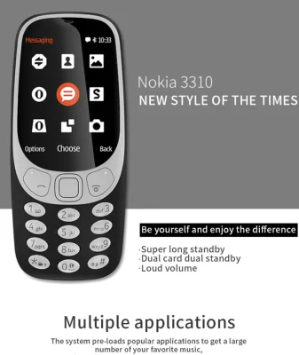 NOKIA (3310) Keypad Basic Mobile Phone