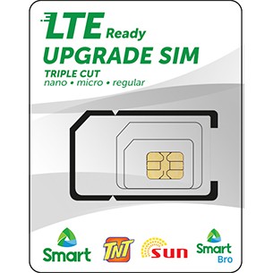 LTE Upgrade Simcard For Smart Tnt Sun (Update your OLD SIM to LTE by ...