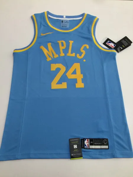 NBA Heat Pressed Men's Los Angeles Lakers Blue MPLS #2 Lonzo Ball Baby  Classic Edition Swingman Jersey