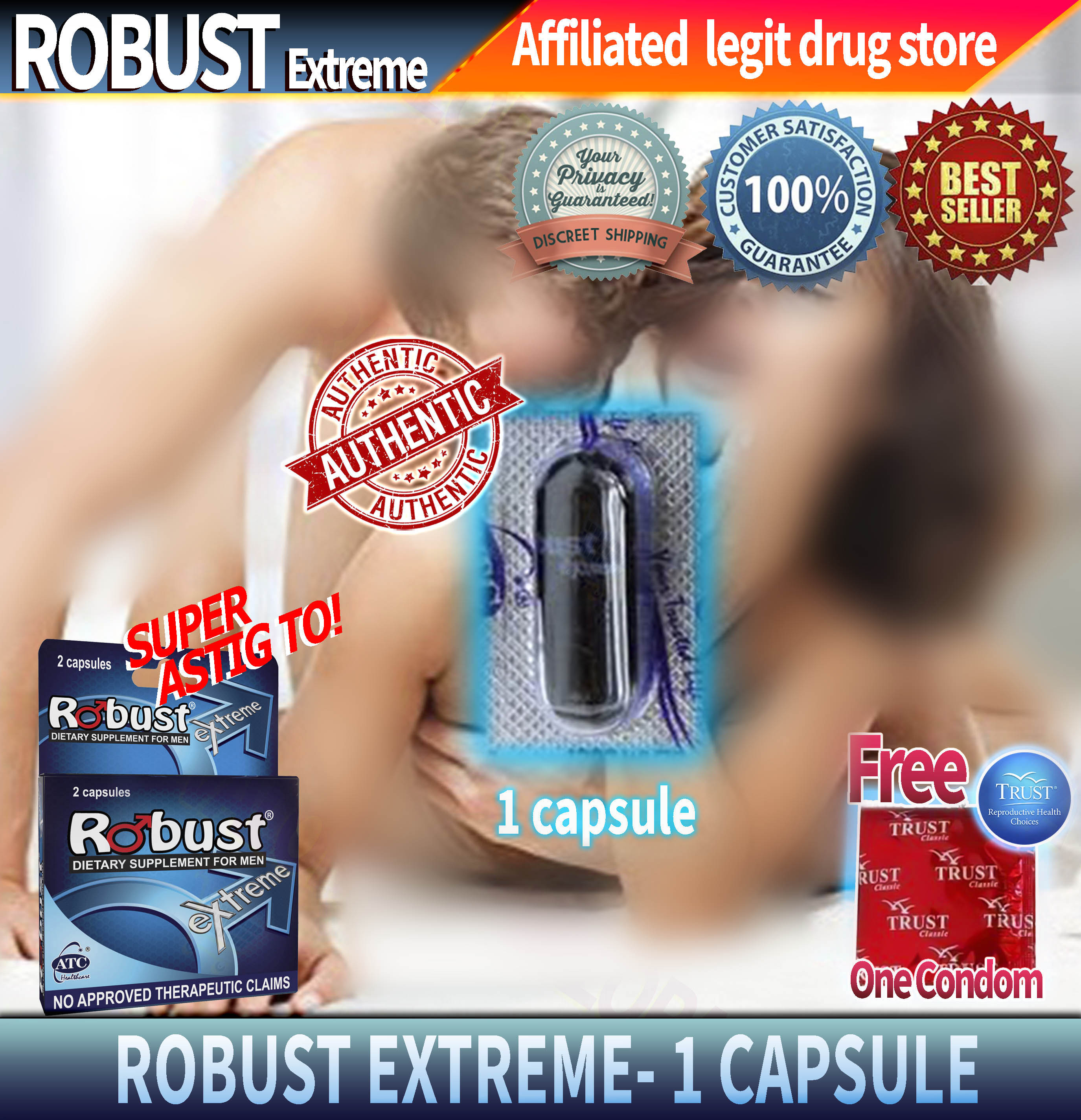 Robust Extreme Adult men 1 capsule | Lazada PH