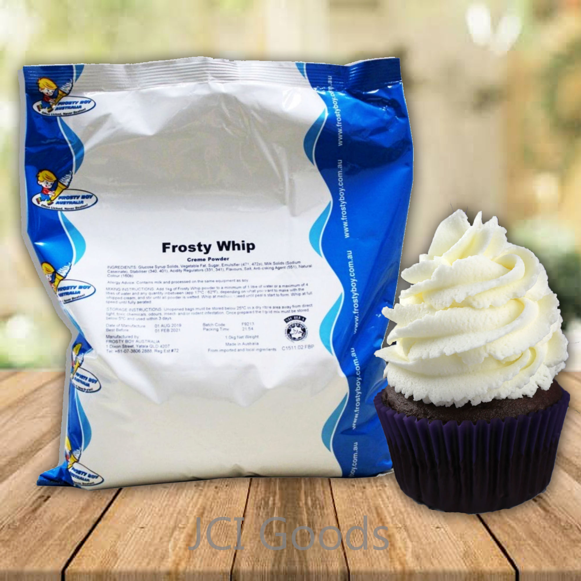 FROSTY BOY Frosty Whip Whipping Cream Powder Premix 1kg Lazada PH