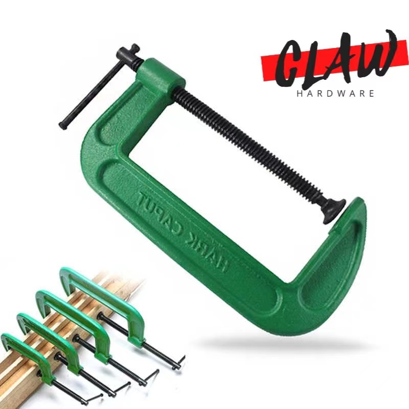 CLAW Heavy Duty Carpenter C Clamp wood work 2"/3"/4"/5"/6"/8"/10