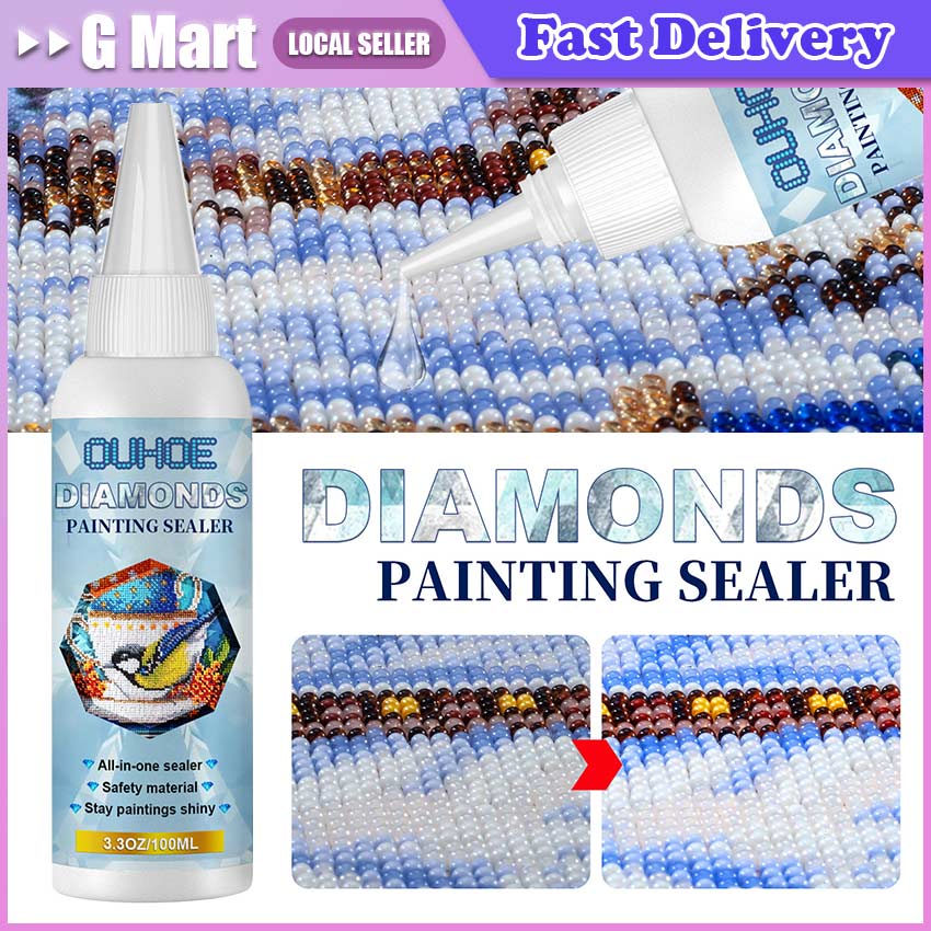⭐【LazTop Seller】100ML Sealers DIY Diamond Painting Conserver