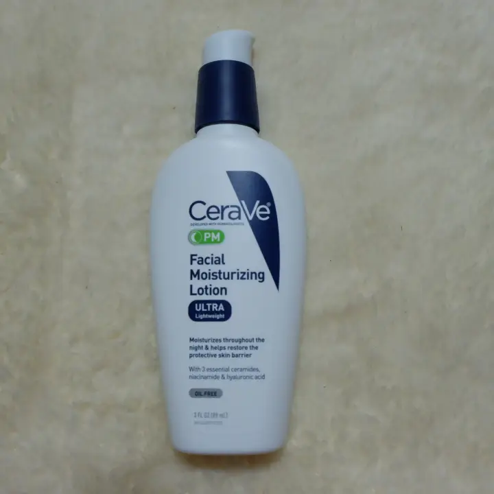 cerave pm facial moisturizing lotion ultra lightweight
