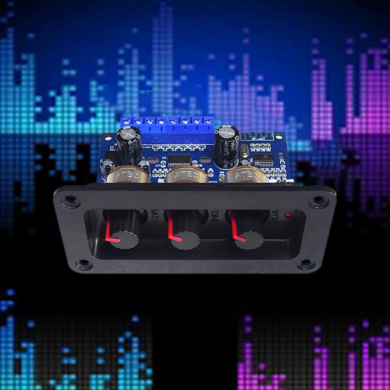 BT5.0 2.1 Channel Digital Amplifier Board+AUX Cable+Remote Control 2X25W+50W Subwoofer Class D Amplifier Board DC12-20V