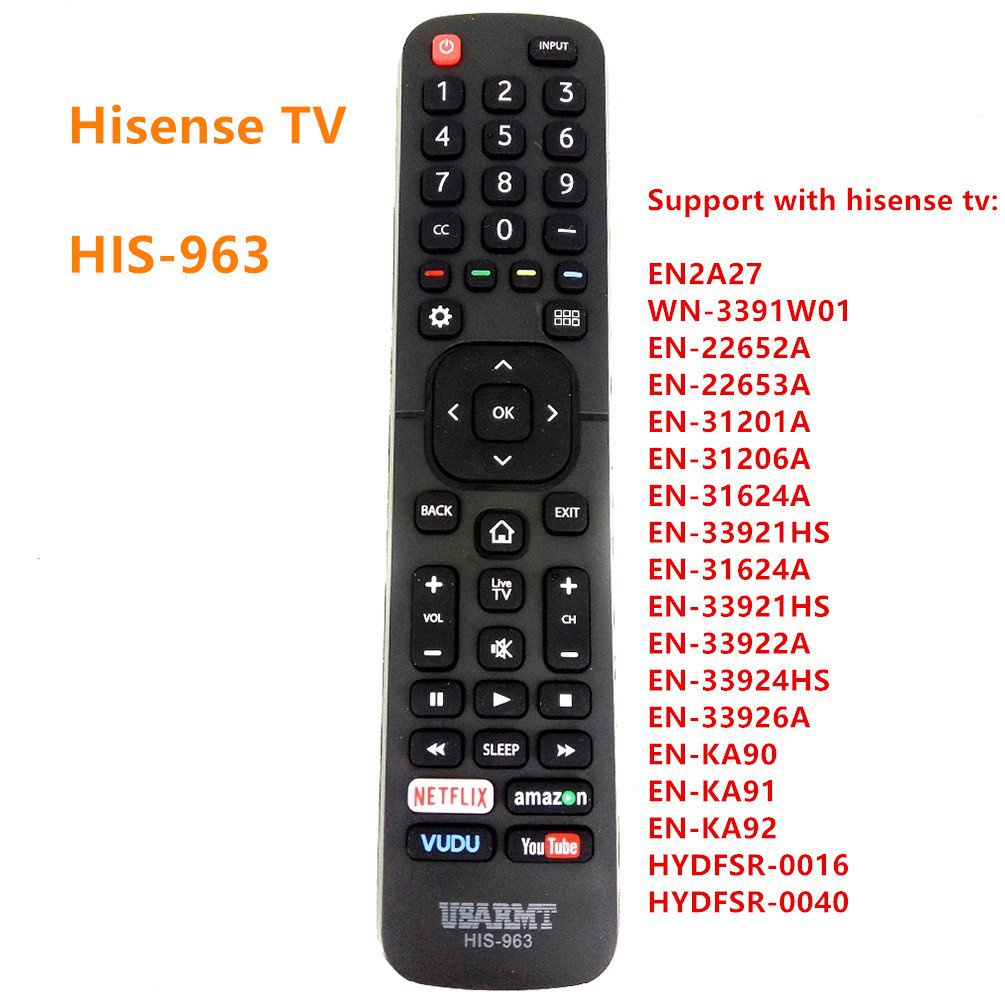 EN-33922A - Mando a distancia para TV Hisense
