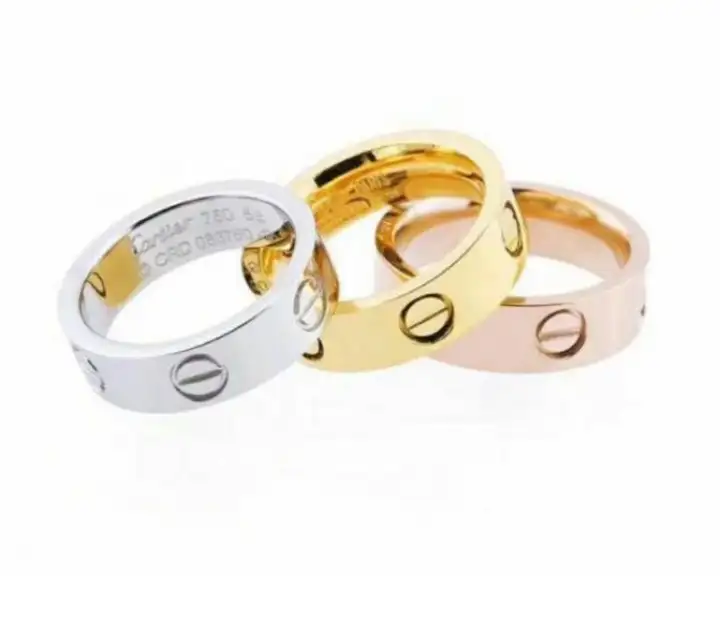 cartier 24k gold ring