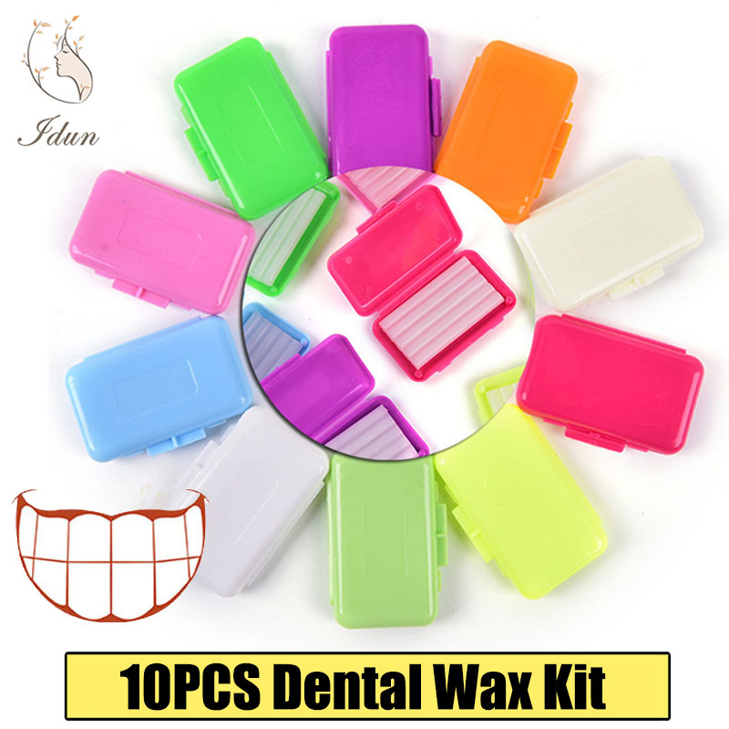 10 Boxes/pack Dental Wax Brace Gum Irritation Relief Wax For Brace