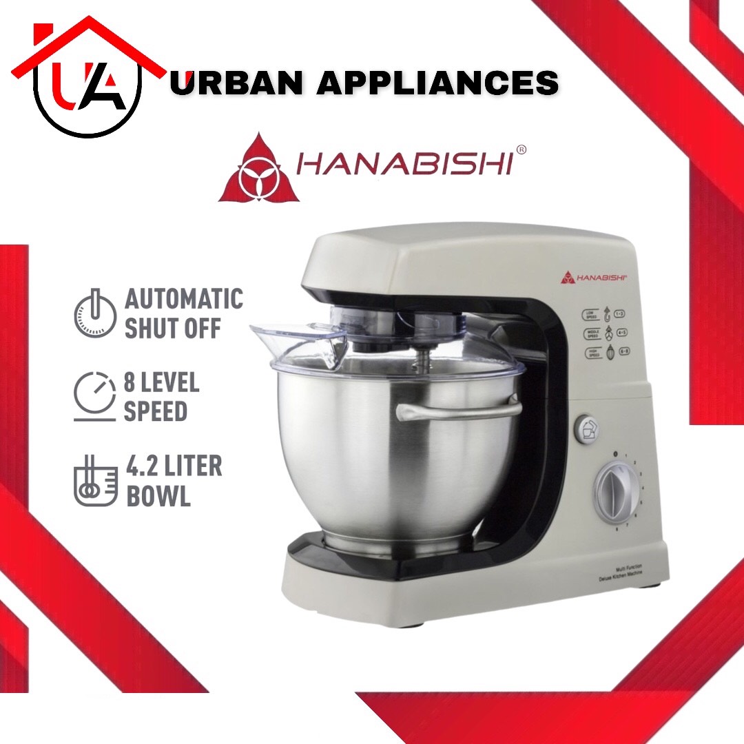 Hanabishi HPM800 4.2 liters Professional Stand Mixer Lazada PH