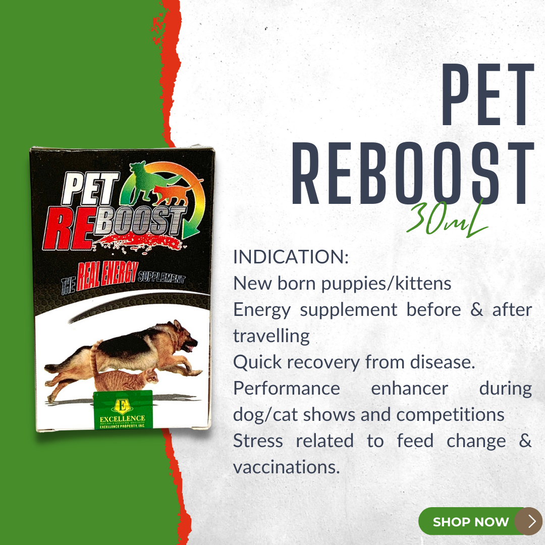[AGRIVET] Pet Reboost Oral Solution Performance Enhancer for Dogs and