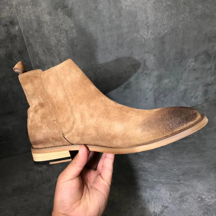 vintage chelsea boots mens