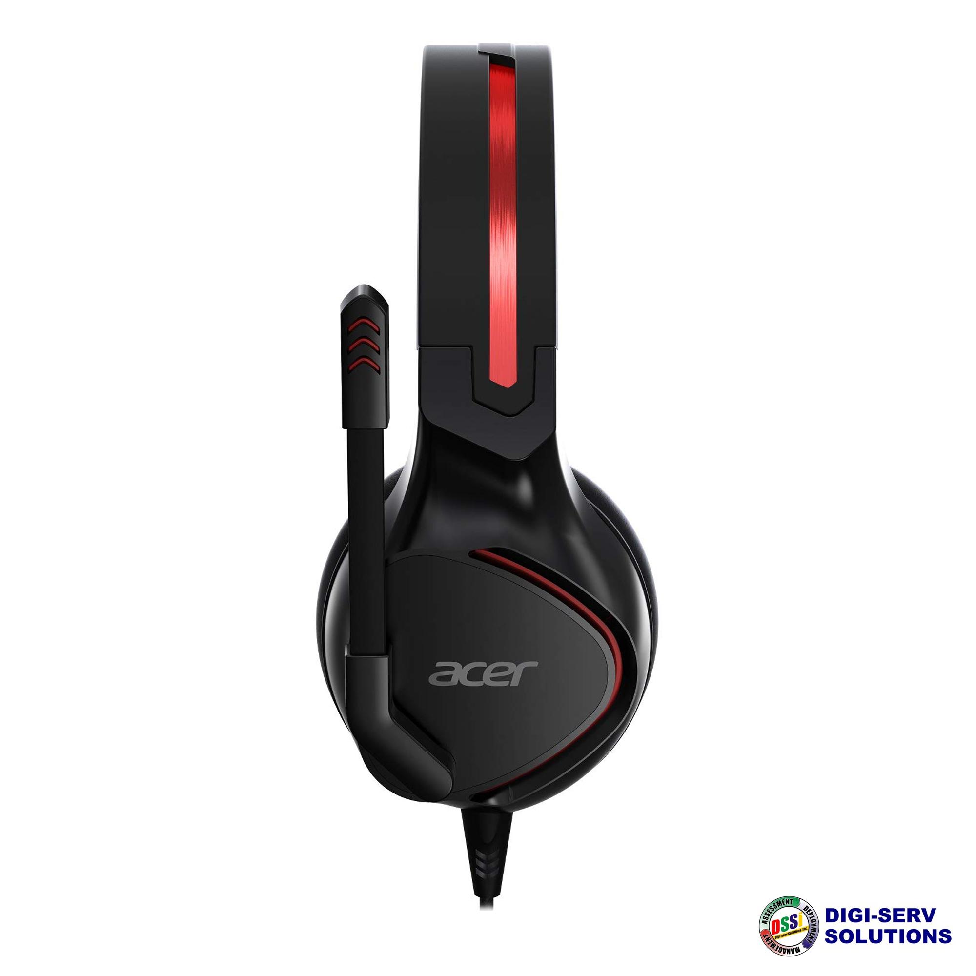 Acer Nitro Gaming Headset Adjustable Headband Gaming Headset Wired