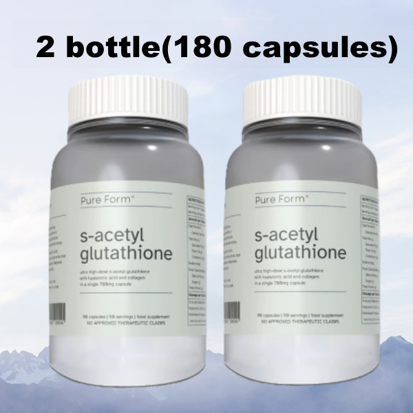 pure form s acetyl glutathione S-Acetyl | 90 Capsules | 700mg of Gluta + Hyaluronic Acid + Collagen Skin Barrier Strengthening Supplement 90-Day Supply Glutathione Capsules - Lazada Size:Pack of 1 AHK-Cu 100 mg — 0_qty_Jan_2026
