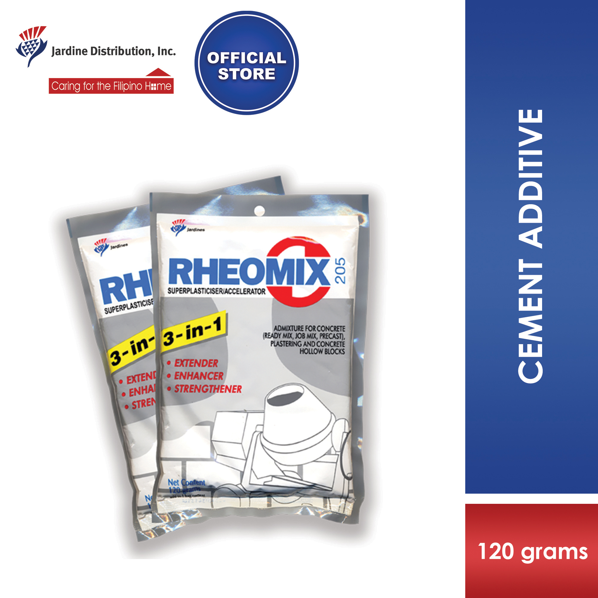 Rheomix Cement Additive 120 grams Lazada PH