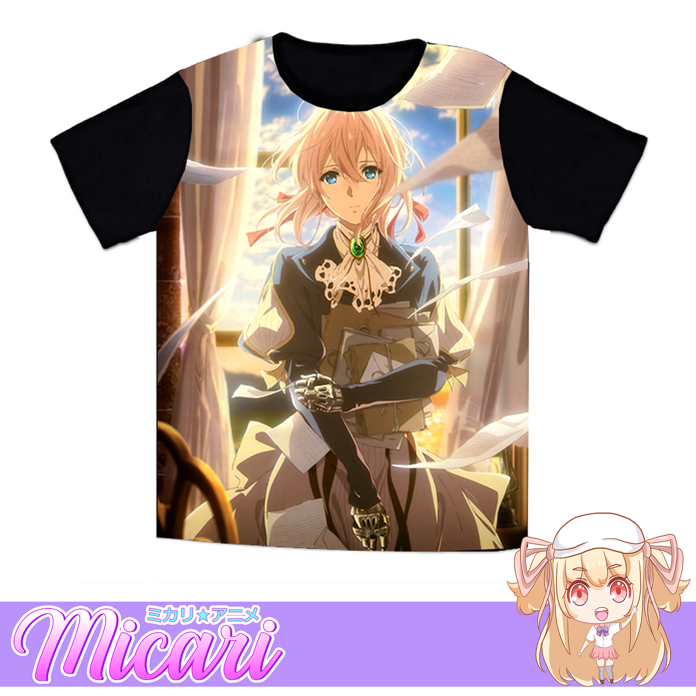 Micari Violet Evergarden Dri-fit Anime 