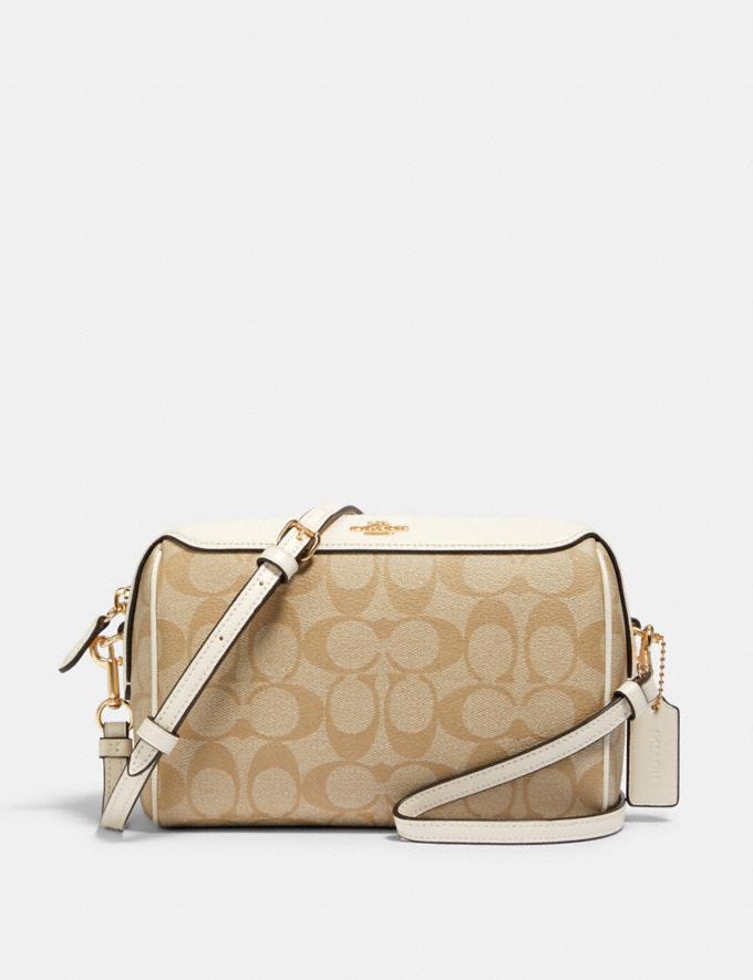 coach bennett crossbody white