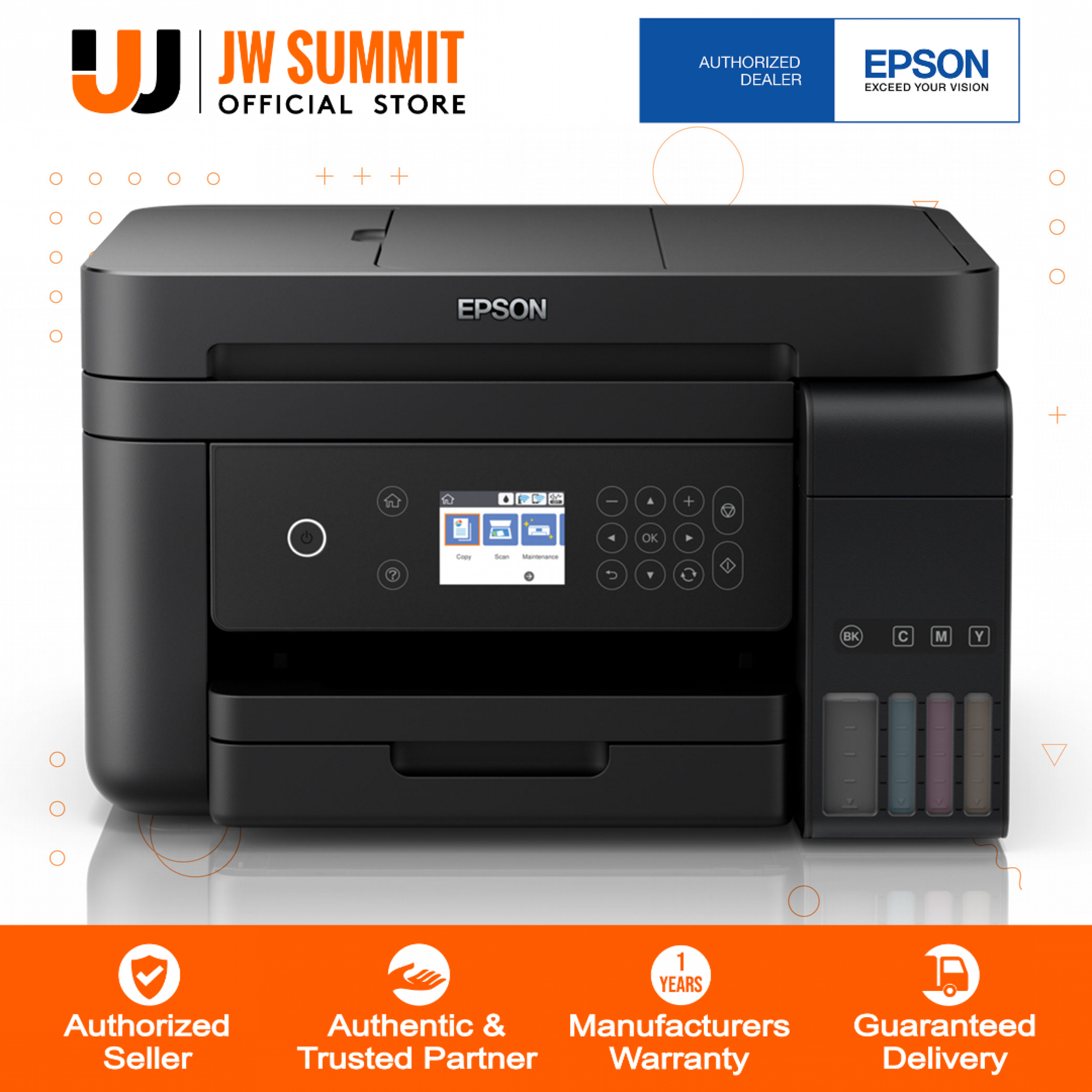 Epson L6170 Wi Fi Duplex All In One Ink Tank Printer With Adf Lazada Ph 3674