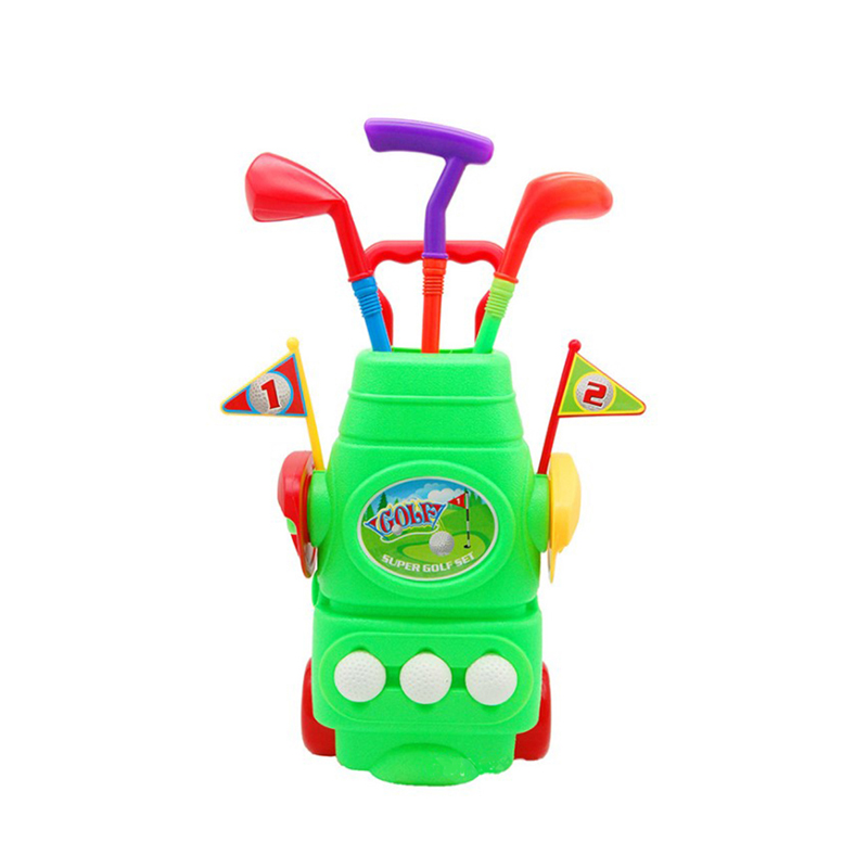 Childrens Golf Sporting Toy Set Golf Club Toys Indoor Leisure Sports