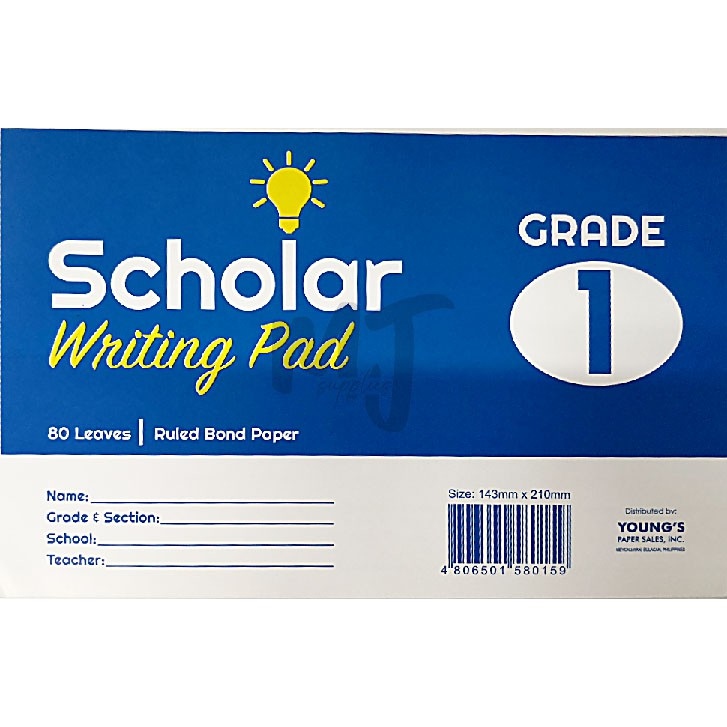 Craft and Fine Arts 10 PCS. Classmate / Scholar Writing Pad Paper