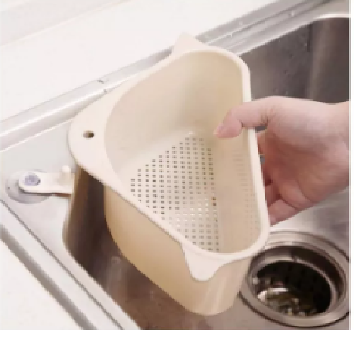 Kitchen Corner Sink Strainer Storage Hanging Rack Lazada PH