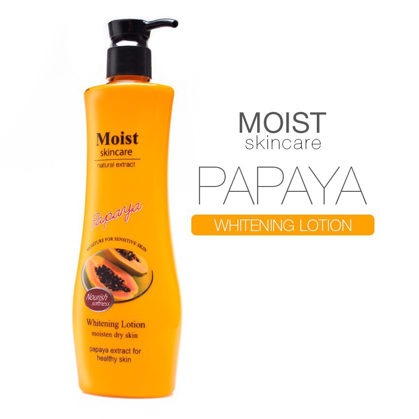 MOIST SKINCARE PAPAYA WHITENING LOTION 310ml Lazada PH