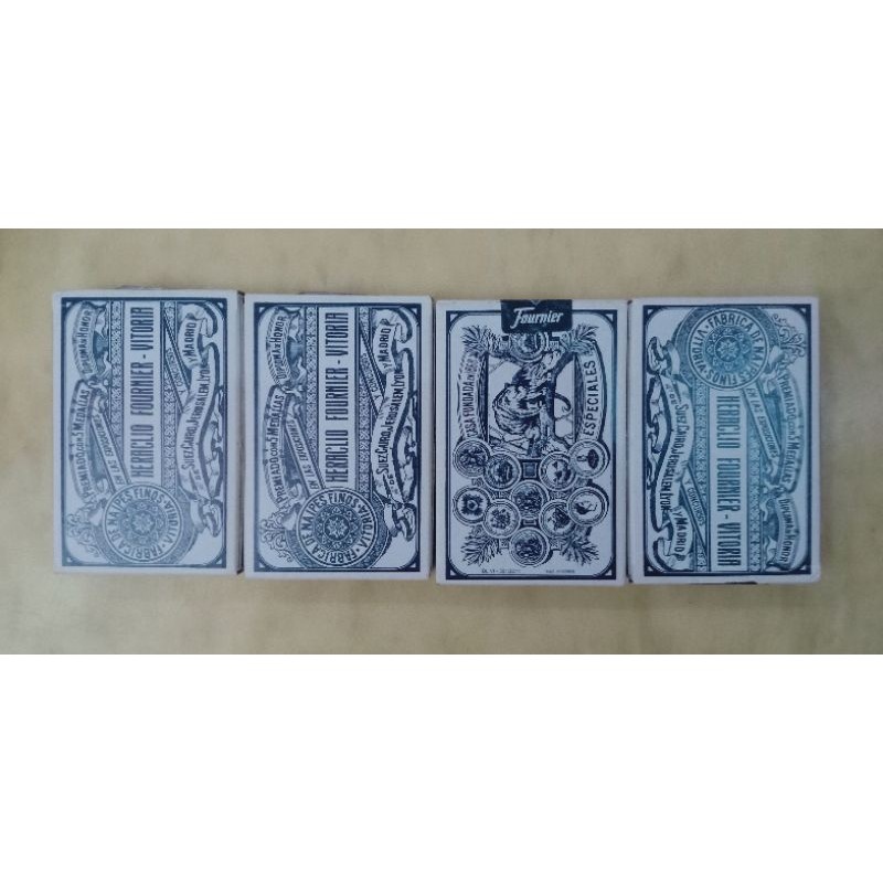 (4 DECKS 1 DECK) Heraclio Fournier Vitoria Spanish Playing Cards