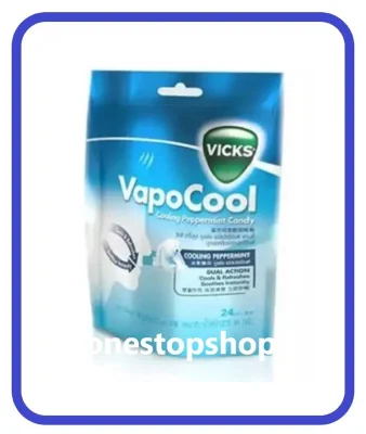 Vicks VapoCool Candy Cooling Peppermint