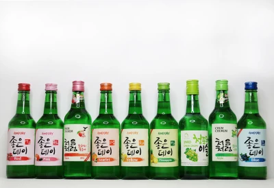 Good day Soju (Green Grape|Cherry|Apple|Blueberry) 360ml (one bottle)