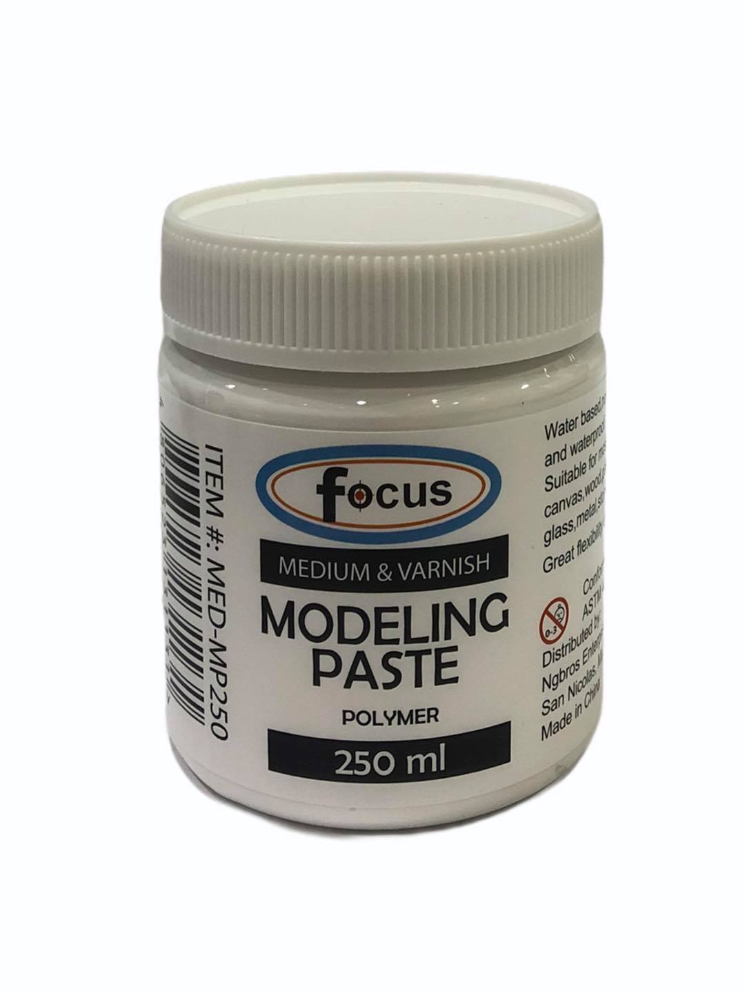 250ml Focus Medium&Varnish Modeling Paste Polymer | Lazada PH