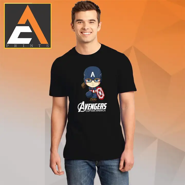 captain america t shirt lazada