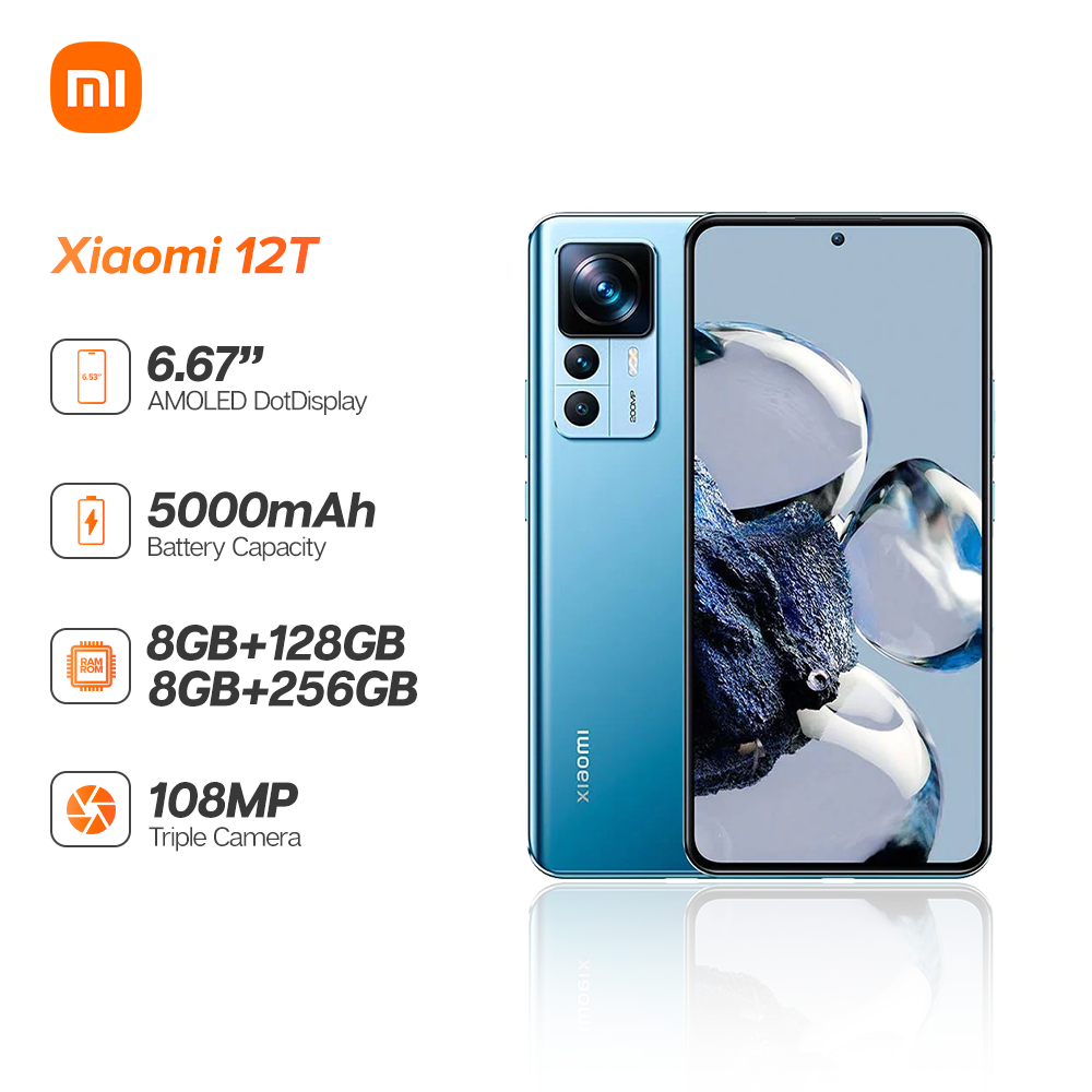 Xiaomi 12T Pro Blue 8GB RAM+128GB ROM - スマートフォン本体