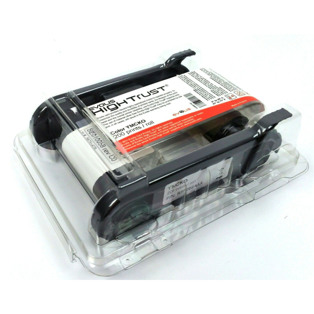 Zenius Color Ribbon R5f002aaa Replacement Ribbon Evolis Color USB 2.0 ID Card Computer ...