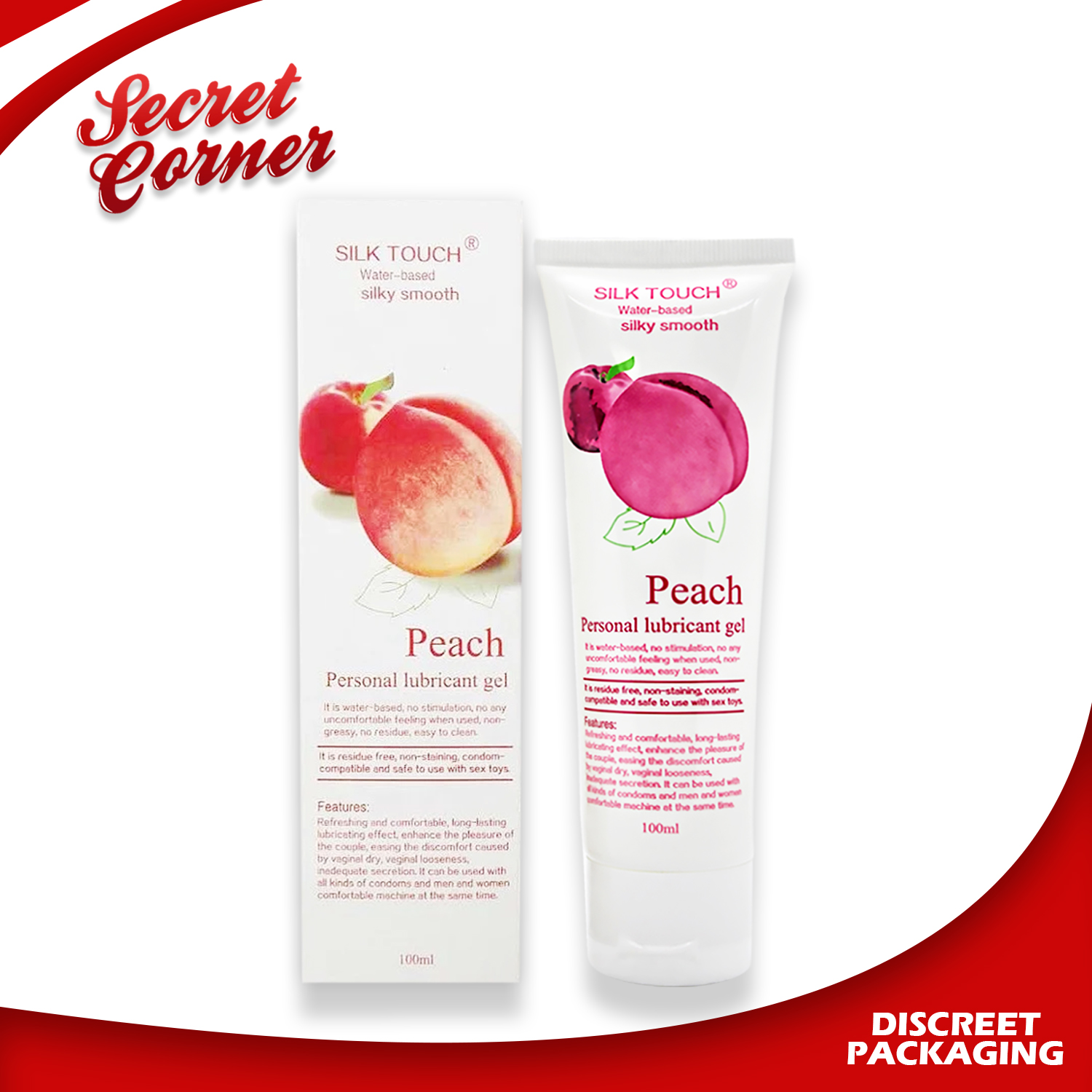 Secret Corner Silk Touch 100ml Flavored Lube Vagina Anal Lubricant - Peach Discreet Shipping Personal Lubricant Non-Toxic Ultra-Silky Lubricant Safe Long Lasting Formula Lubricant - Lazada | Lazada PH Secret Corner Silk Touch 100ml Flavored Lube Vagina Anal Lubricant - Peach Discreet Shipping Personal Lubricant Non-Toxic Ultra-Silky Lubricant Safe Long Lasting Formula Lubricant - Lazada | Lazada PH