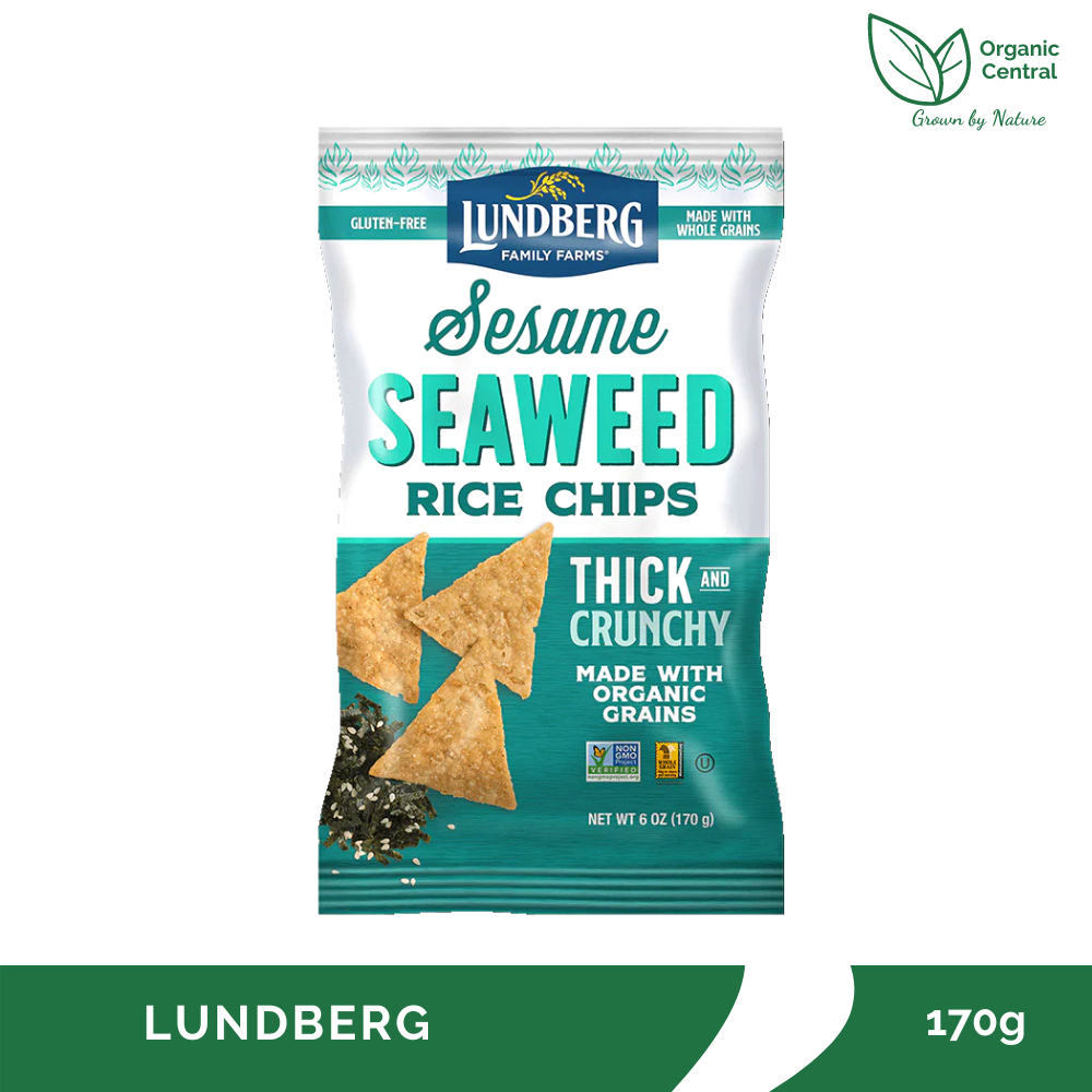 Lundberg Rice Chips Sesame Seaweed 170g | Lazada PH