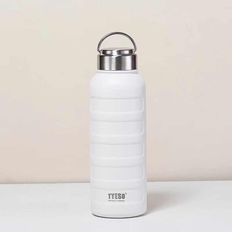 TYESO Insulated Vacuum Tumbler Thermos Stainless Steel Vacuum Cup Sport