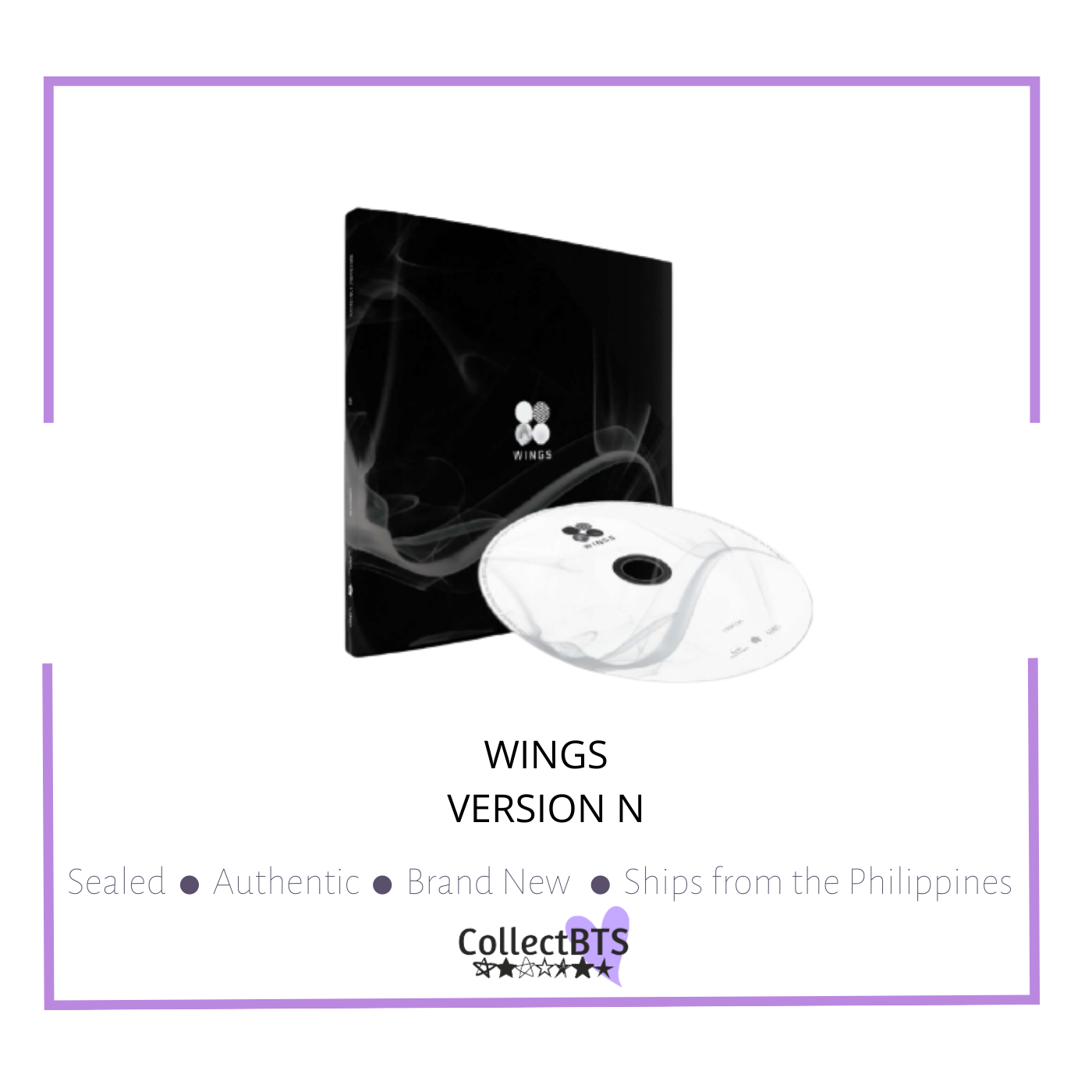 Bts Wings ( N Version ) 2018 Album * On Hand / Brand New / Sealed /  Authentic * Collectbts | Lazada Ph