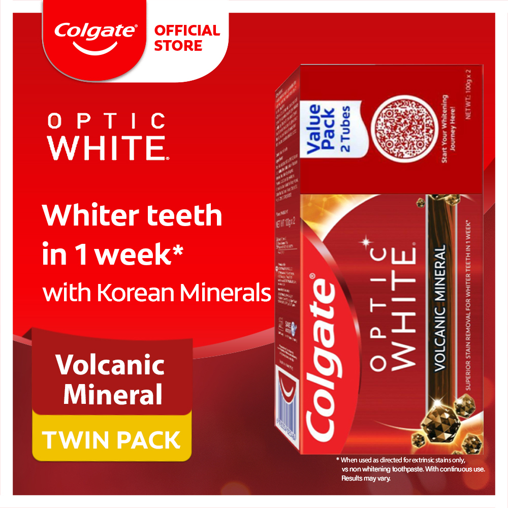 colgate optic white enzyme