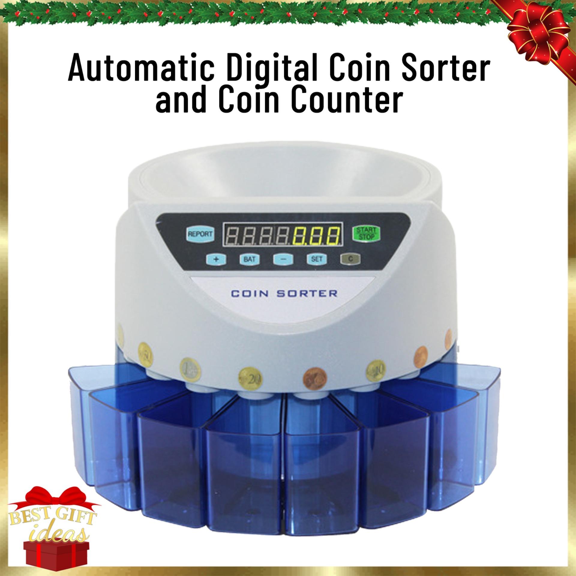 Automatic Digital Coin Sorter and Coin Counter Sorting Machine Lazada PH