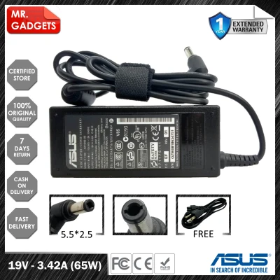 Asus Laptop Charger Adapter Asus X401U X551M X551MA X550L X550LA X550LB X552EA X401U (19V 3.42A) 5.5mm x 2.5mm