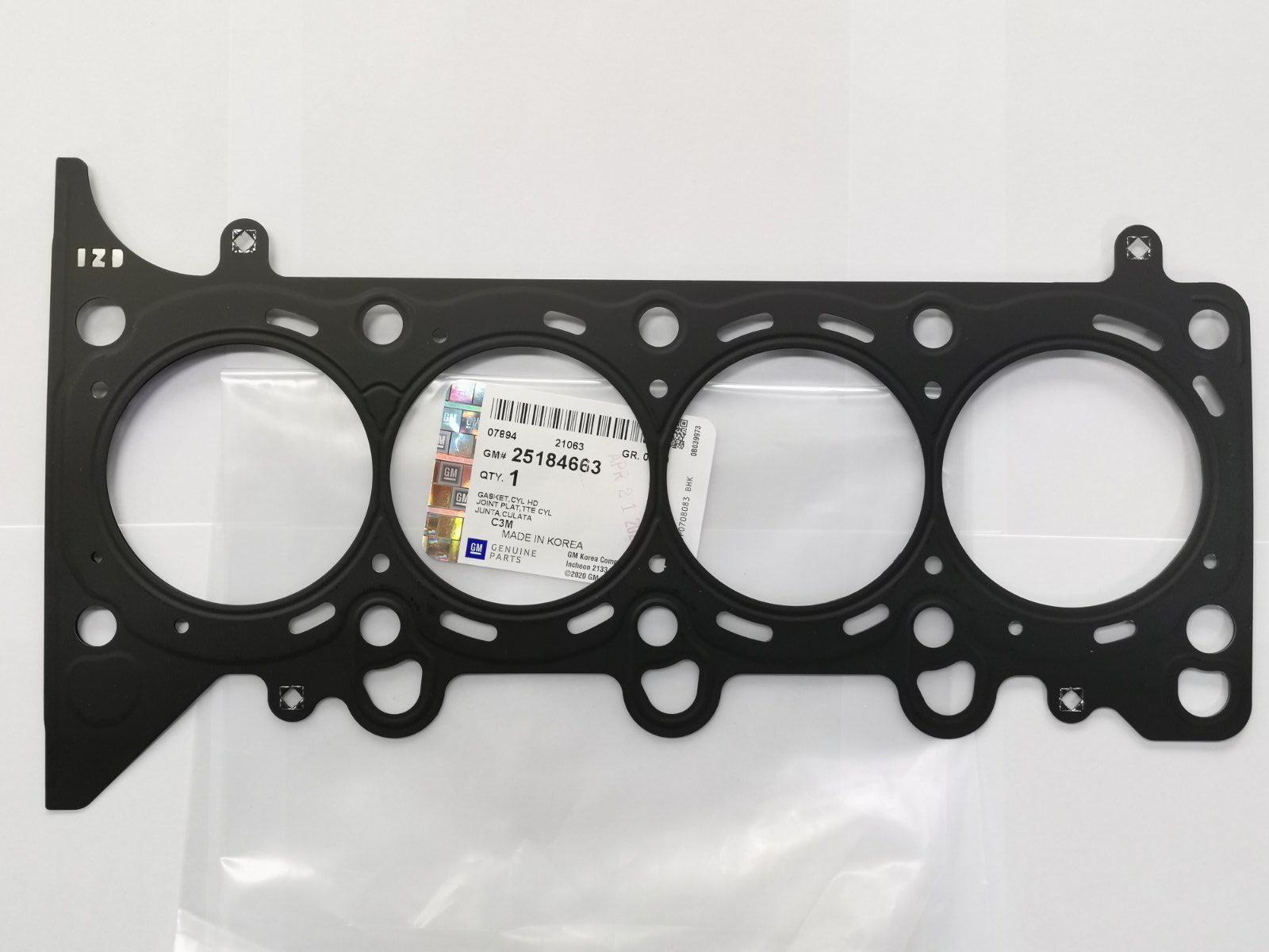 GM Cylinder Head Gasket for Chevrolet Spark 1.0L & 1.2L 20112015 PN