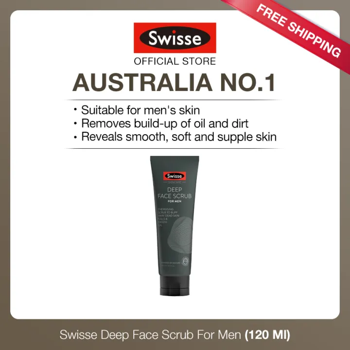 swisse deep face scrub