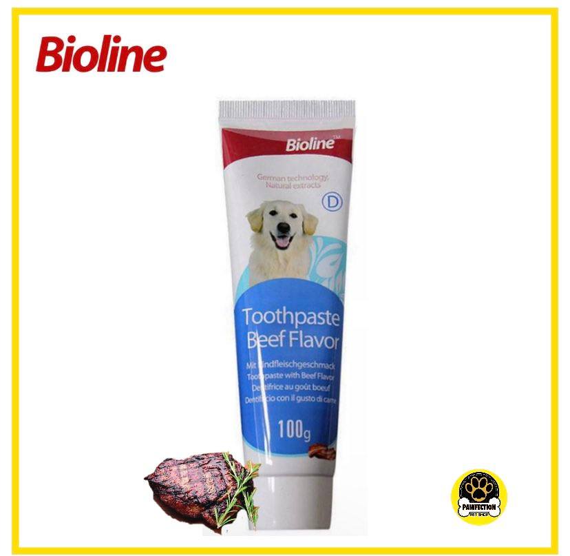 Bioline Toothpaste 100g (BEEF FLAVOR) Lazada PH