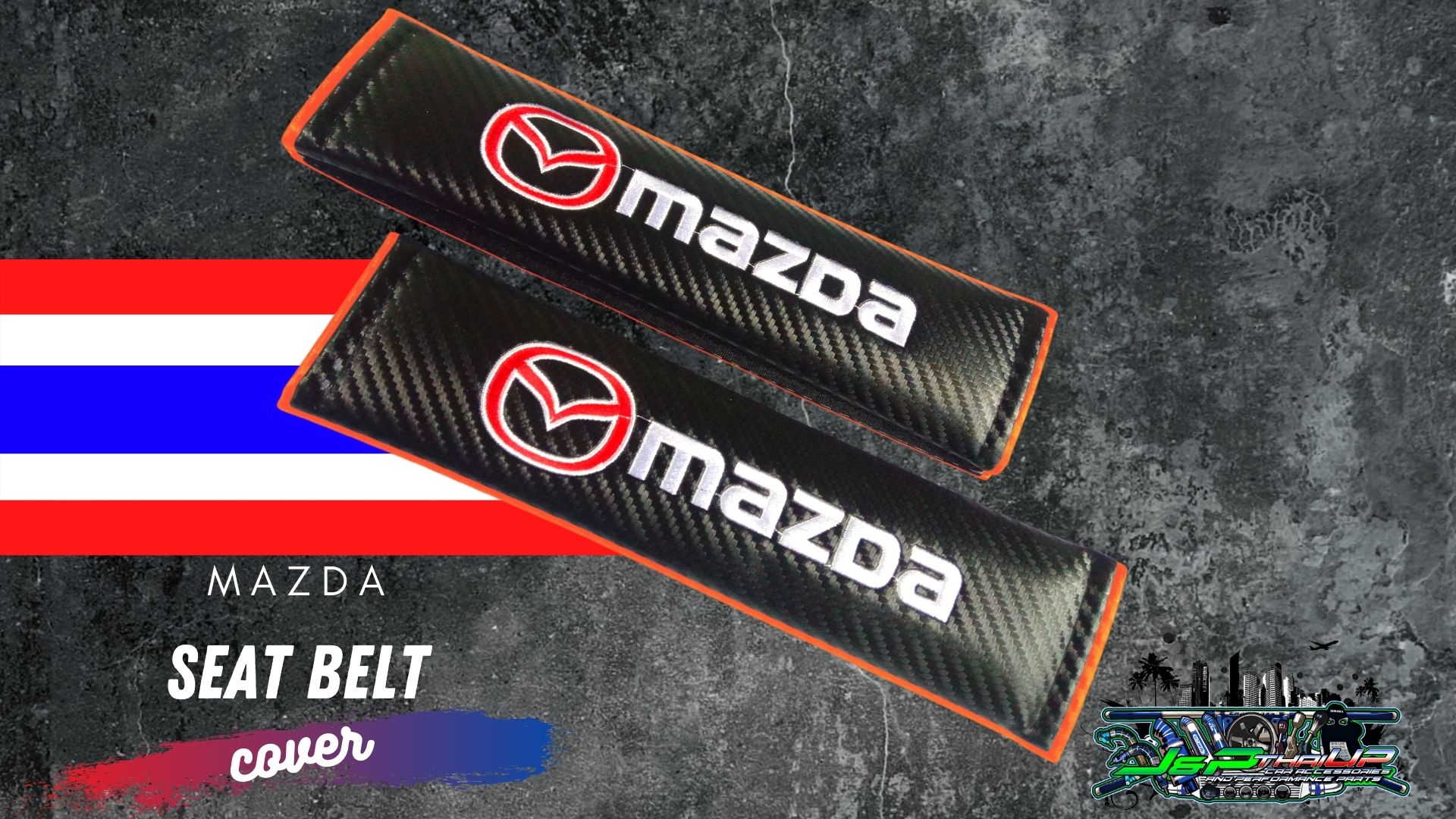 Mazda Seat Belt Cover Shoulder Pads Pair 2 Pcs. Lazada PH