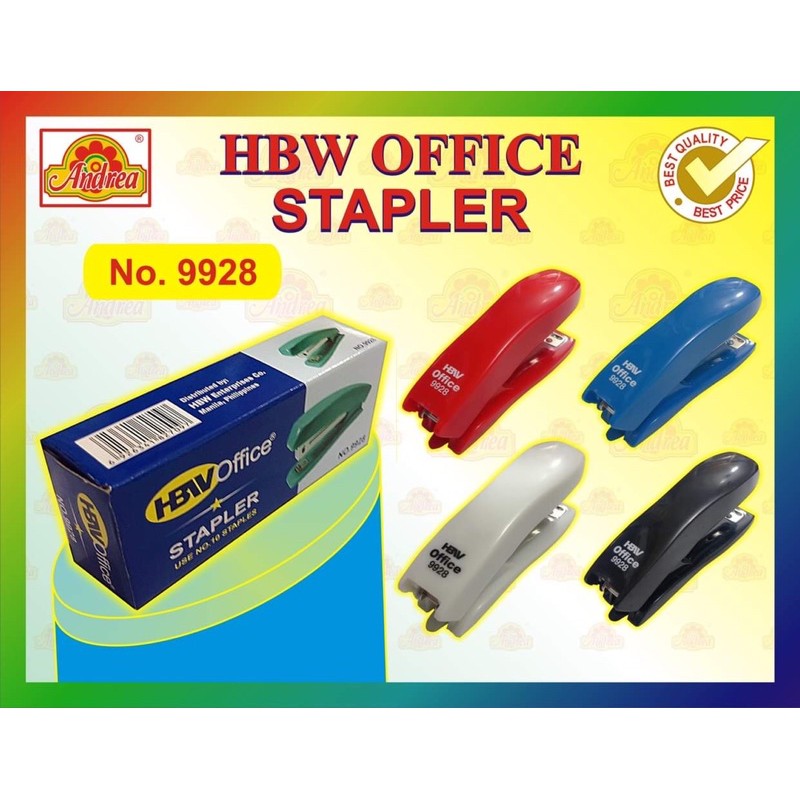 HBW office stapler 35 9948 ANDREA Lazada PH