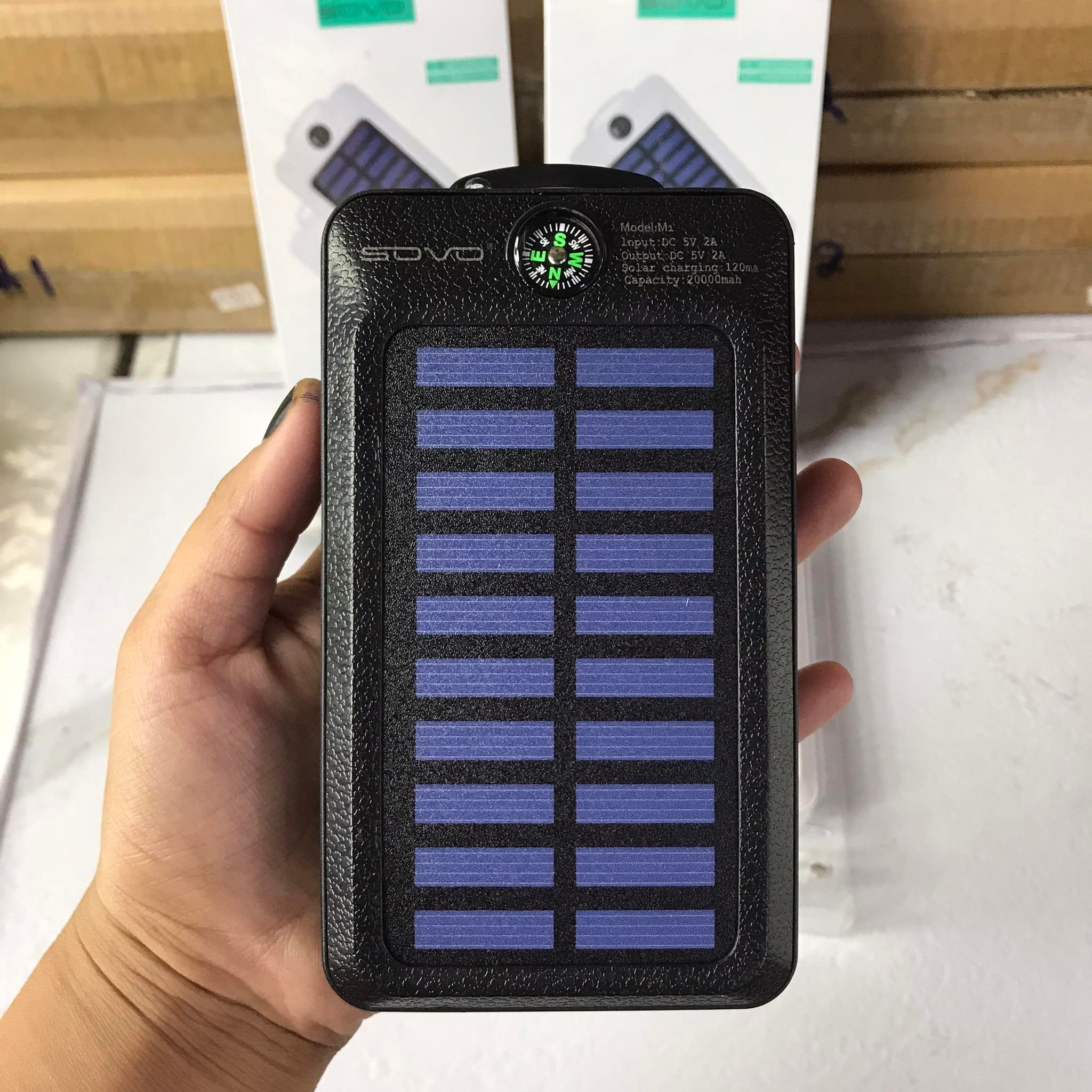 SOVO 20000mAh Powerbank with LED FLASHING Lazada PH