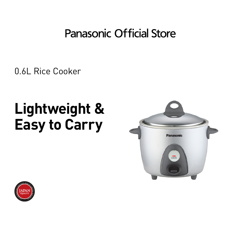 PANASONIC ELECTRIC RICE COOKER SRG18 (SUS), LITRE, WITH TRIPLY STEEL