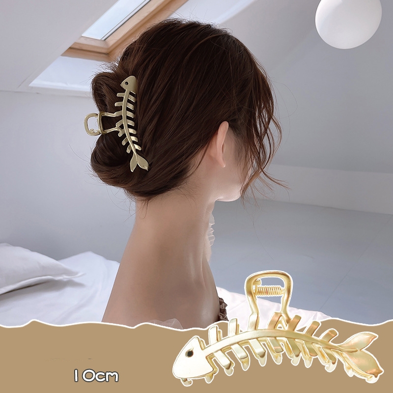 Hanni. Girls Simple Hair Clamp Korean GodPlatted Hair Clamp Hairpin 