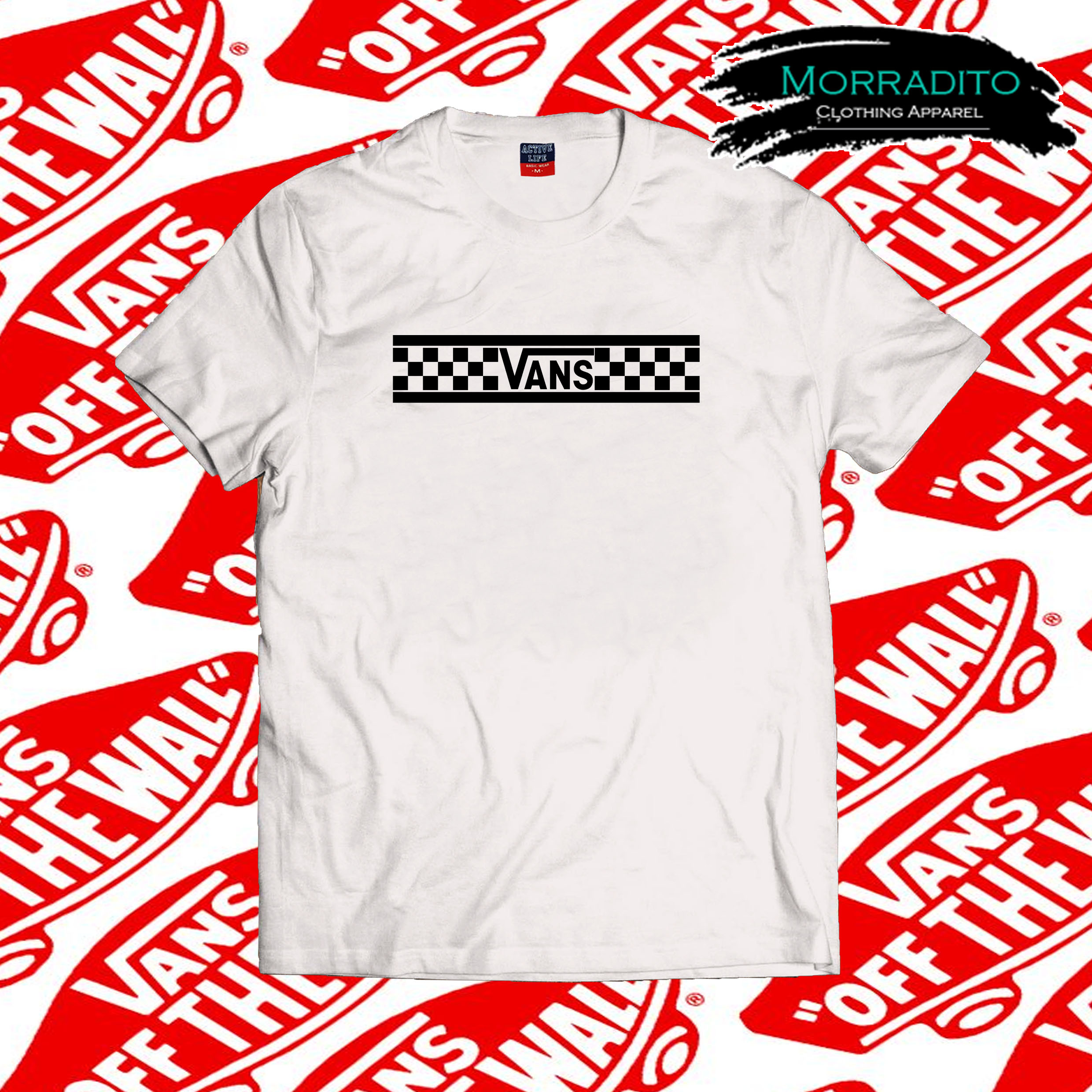 vans checkered print