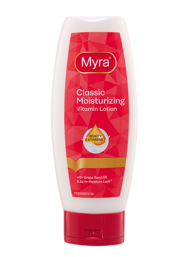 myra e lotion new packaging