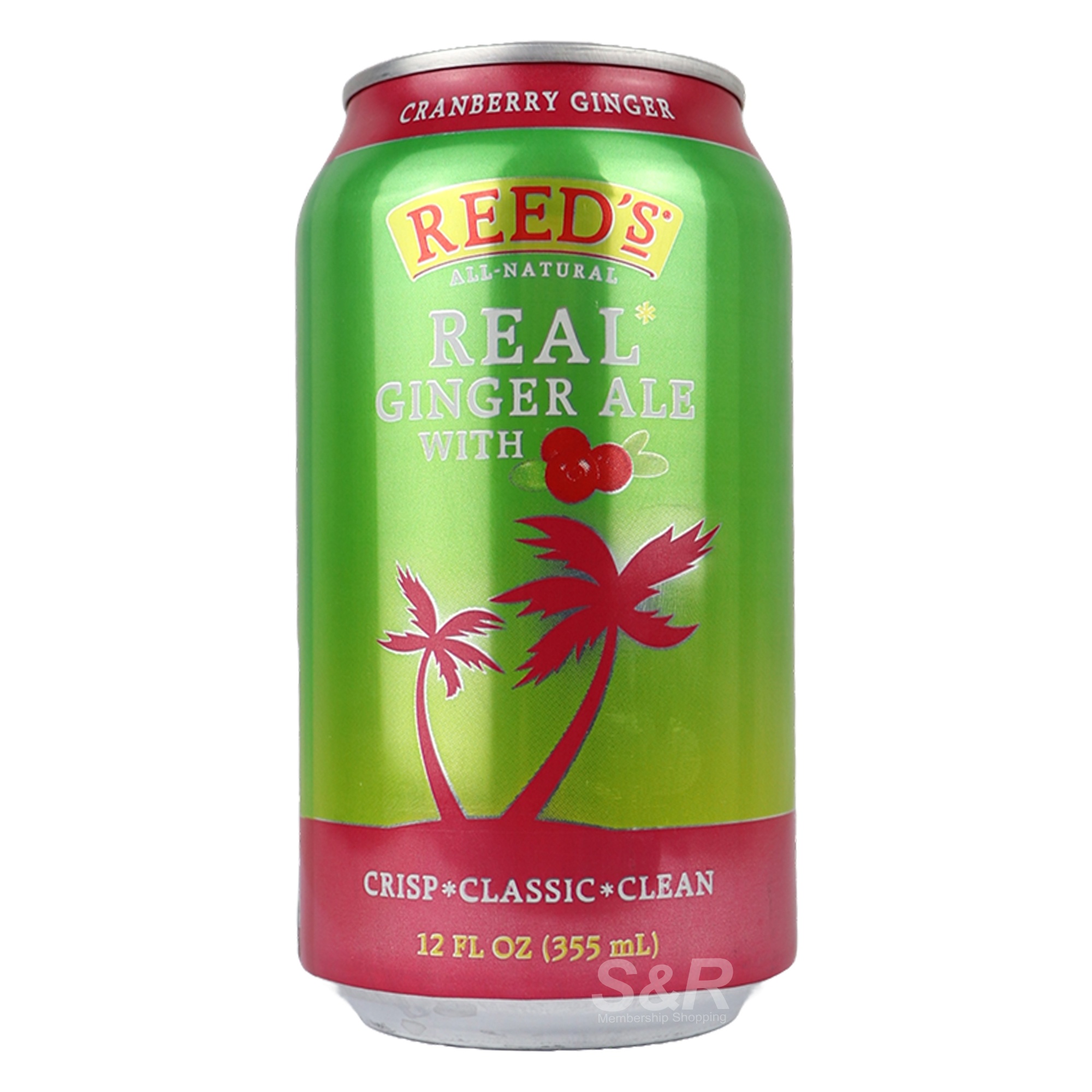 Reed's Real Ginger Ale With Cranberry 355mL Lazada PH